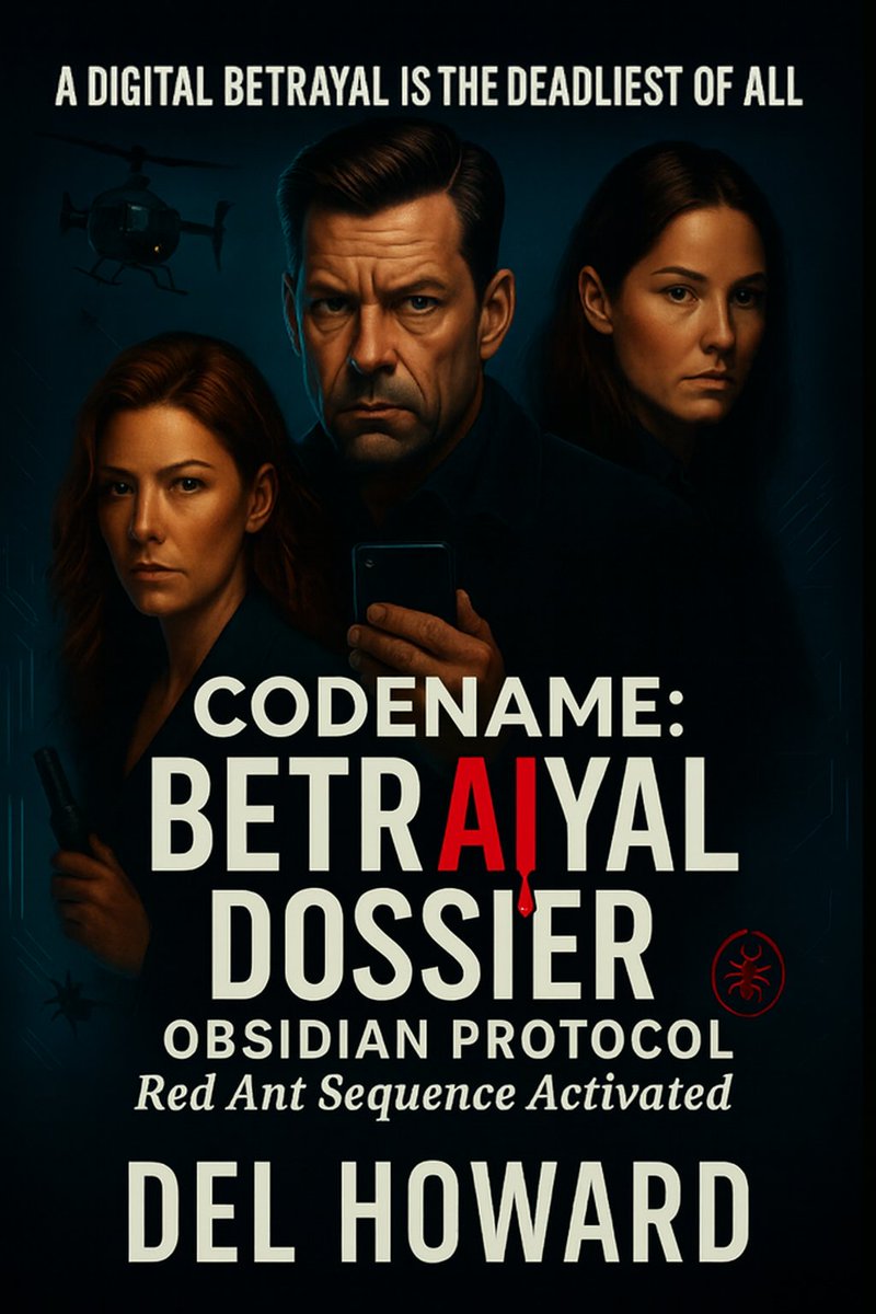 MI6-trained. Betrayed by the future.

📖 Codename: Betraiyal Dossier Where espionage collides with AI—and betrayal is inevitable.
👉amazon.com/dp/B0FKMRXX41

#SpyThriller #TechnoThriller #EspionageFiction #BookstagramThriller