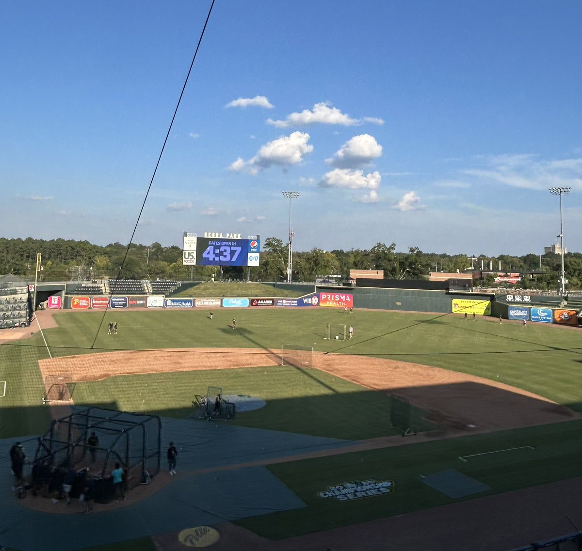 Wednesday Game 3 of the Carolina League Championship Series between the @LynHillcats (1-1) and the <a href="/ColaFireflies/">Columbia Fireflies</a> (1-1). 

Cannon Peebles on the last Pregame Show of 2025. 

Pregame Show starts at 6:45 p.m.

First Pitch at 7:05 p.m.

📻: milb.com/lynchburg/fans…