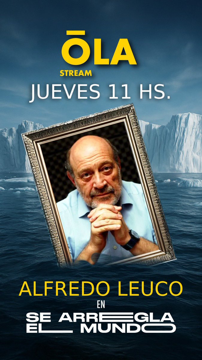 Mañana recibimos en estudio a <a href="/alfleuco/">Alfredo Leuco 🇦🇷🇮🇱🇺🇦🇻🇪</a> .