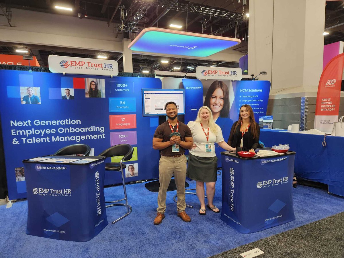 Customer Quote of the Day – “EMP Trust helped us hire smarter and stay compliant across 20 states.” Visit us at booth #4014 to learn more!
#CustomerSuccess #FormI9Compliance #HRTech #HRTech25