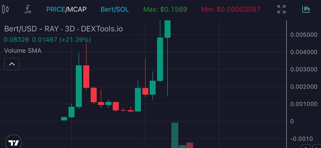 Just noticed something…
$BERT have an almost identical chart now as it got before last November 100x

Looks like the next thing we will see are a huge green candle.

History tends too repeat👀