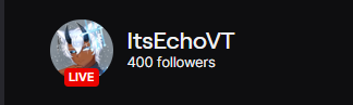 400 on the purple app... I can't help but remain speechless at how much support we've had the last almost 2 months of streaming. I appreciate every single one of you from the icebound sanctuary and back! I love you all Frostbites!❄️

(as promised we are a cult now)

| #ENVTuber |