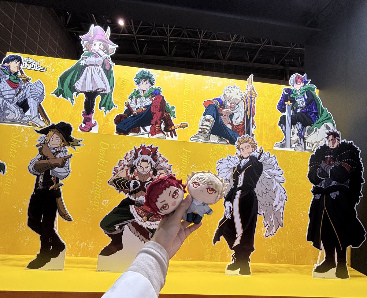 pelagiidyza's tweet image. heroaca at animejapan 2025 ✨
the visuals this year is focused on hori’s 8th popularity poll art with krbk in new fantasy au versions

more pics 🔻🔻🔻

#AJ2025 
#AnimeJapan2025