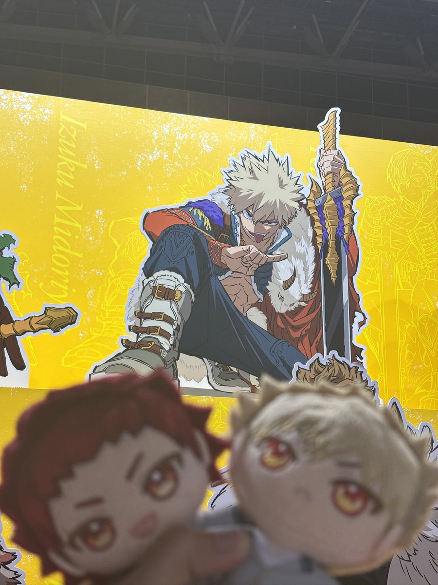 pelagiidyza's tweet image. heroaca at animejapan 2025 ✨
the visuals this year is focused on hori’s 8th popularity poll art with krbk in new fantasy au versions

more pics 🔻🔻🔻

#AJ2025 
#AnimeJapan2025