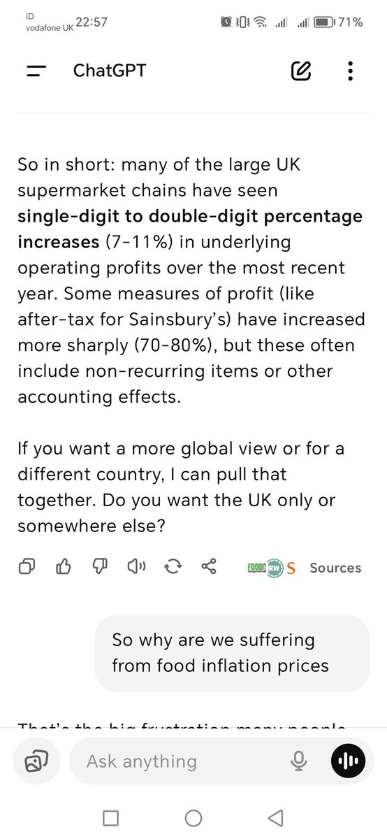 roscoweaver's tweet photo. @CMAgovUK @RachelReevesMP @sainsburys @Tesco @AldiUK @MartinSLewis food inflation has sharply increased, yet supermarket profits have continued 2 rocket. Why is no one getting a grip on this? Supermarkets r literally lining their pockets while kids go hungry and parents struggle https://t.co/kZicLsXLhE