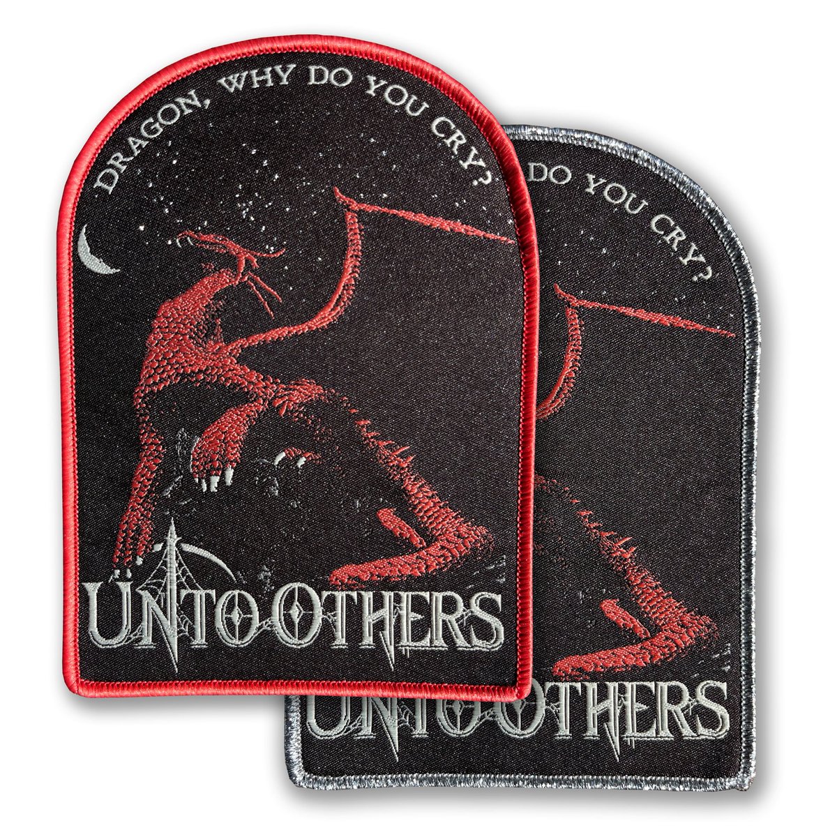 “Dragon, Why Do You Cry?” patches limited to 50 units. 

HERE: lonefirrecords.com