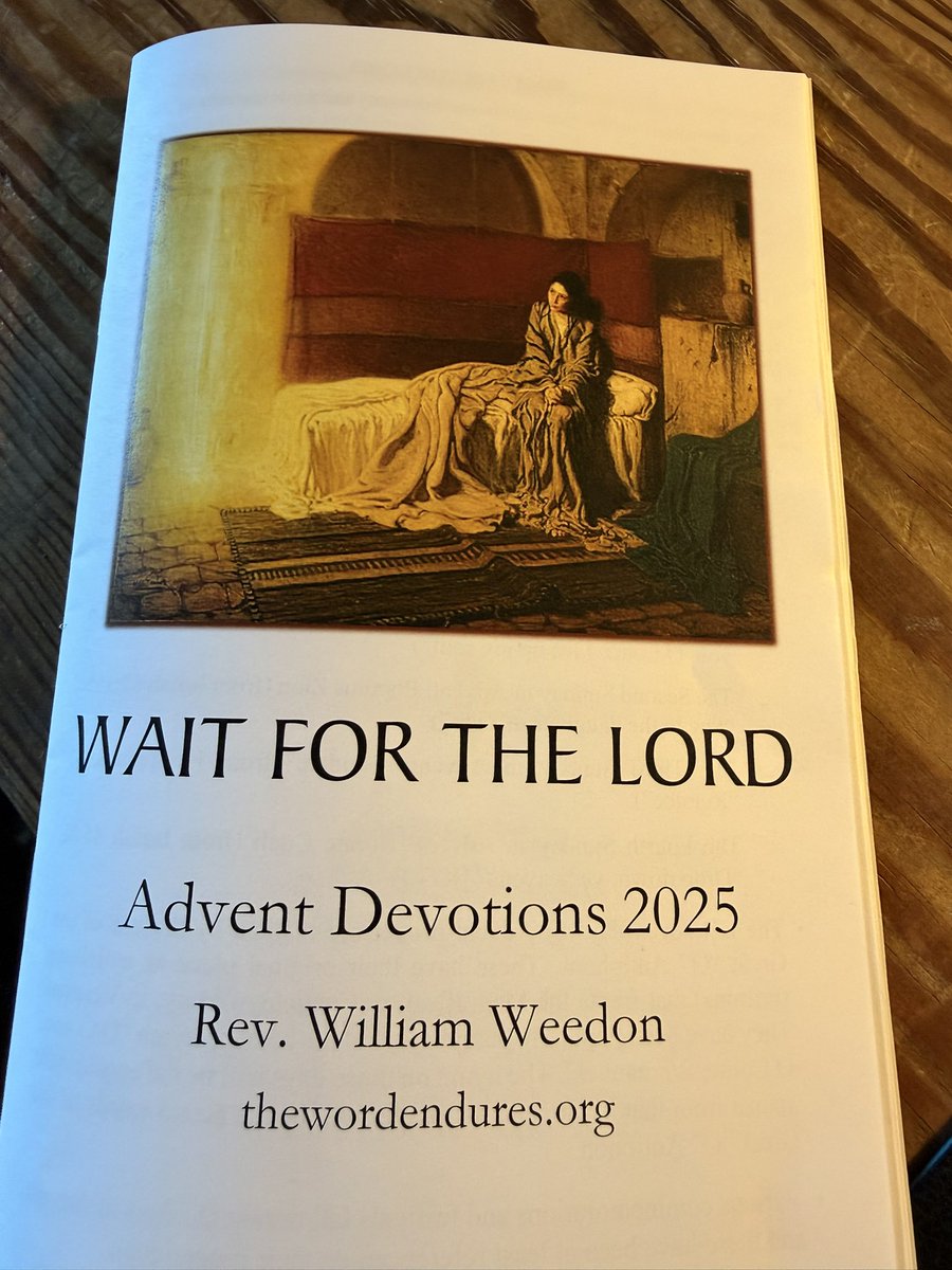 WmWeedon's tweet image. Look what’s here. Available from Lutheran Public Radio shortly.