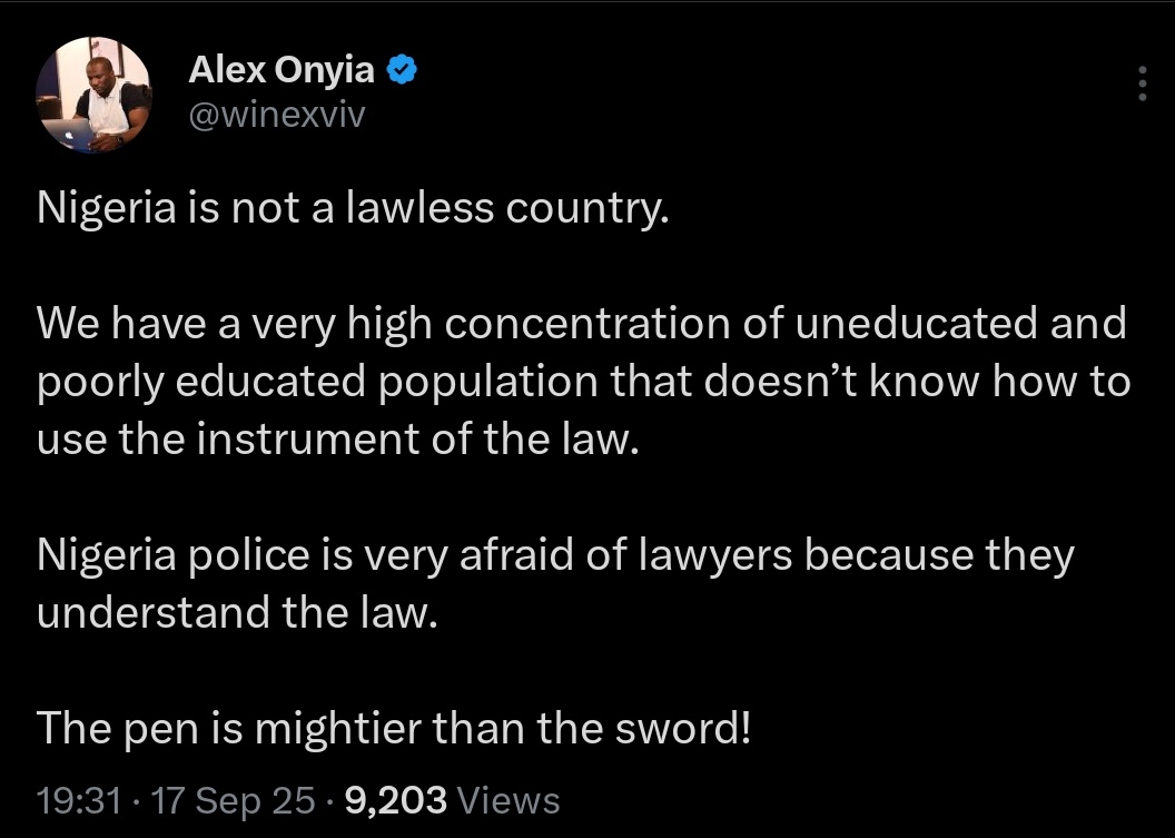 exam_scholar's tweet image. IS NIGERIA LAWLESS OR WE FAIL TO RESPECT THE LAWS OF NIGERIA???.. COMMENT WHAT YOU 🤔 THINK!!. #Rants #bants #opinions #Nigeria