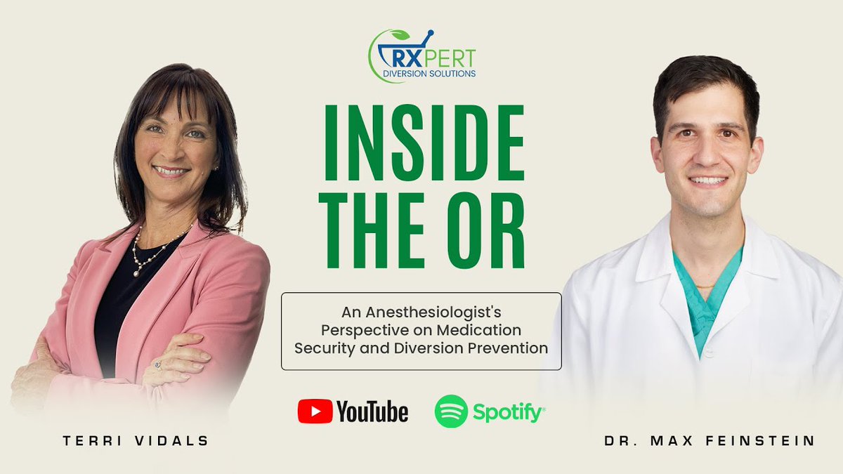 rxpertsolutions's tweet image. What does medication security look like inside the OR?

Anesthesiologist Dr. Max Feinstein shares insights on chain of custody, collaboration with pharmacy, and real-world diversion prevention.

Watch: zurl.co/SQokg 

Thanks to our sponsor, MIDAS Healthcare Solutions