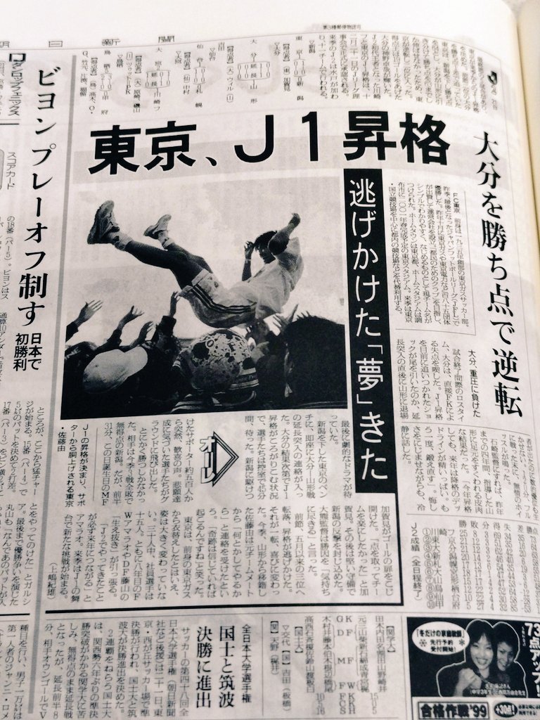 FC東京 2000年 J1昇格記念プレート FC東京 2000年 J1昇格記念プレート