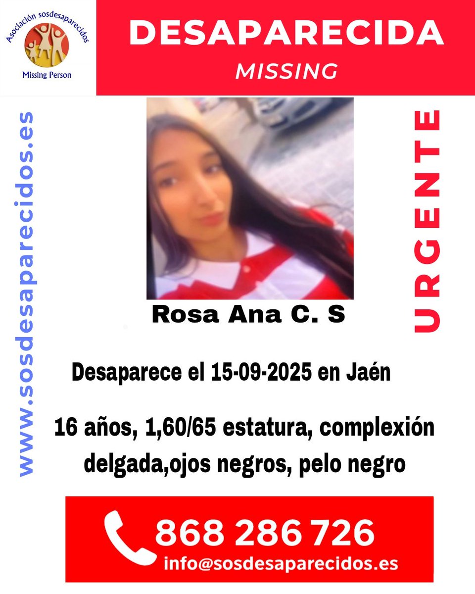 ALERTA DESAPARECIDOS (@sosdesaparecido) on Twitter photo 🆘 DESAPARECIDA
#sosdesaparecidos #Desaparecido #Missing #España #Jaén
Síguenos <a href="/sosdesaparecido/">ALERTA DESAPARECIDOS</a> 🆘 DESAPARECIDA
#sosdesaparecidos #Desaparecido #Missing #España #Jaén
Síguenos <a href="/sosdesaparecido/">ALERTA DESAPARECIDOS</a>