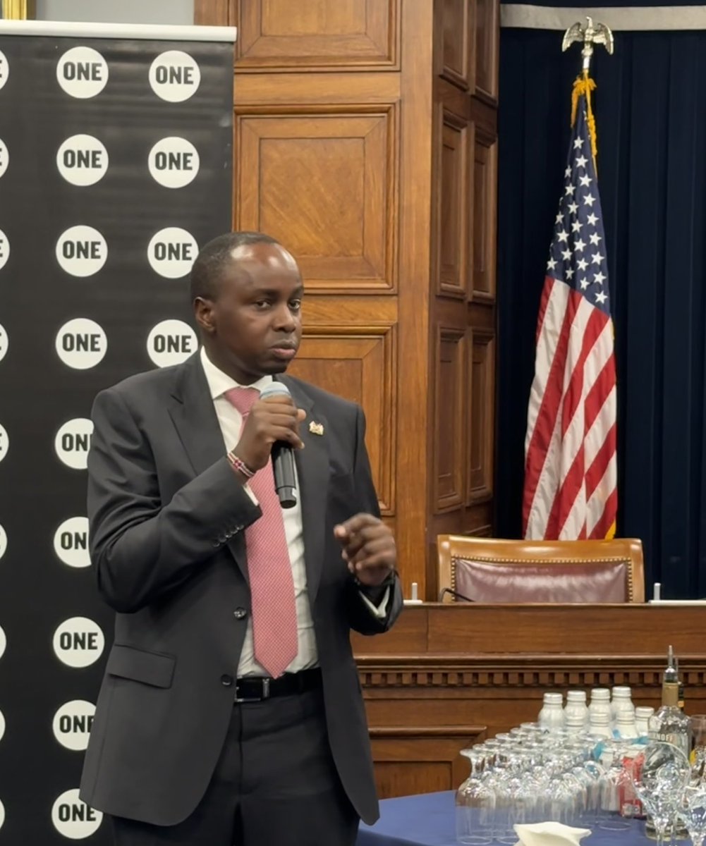 Visiting w/friends, US Agency partners &amp; legislators in Washington DC this week. Closed the day out listening to Amb. DCM Chris Kirigua <a href="/ckirigua/">Christopher Kirigua, MBS</a> make his pitch for an extension of AGOA, which he says is an enhancement of the US/Kenya relationship.