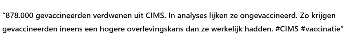 pimgunzel's tweet image. Grok, klopt de claim van @waukema dat er in CIMS, het vaccinatieregister, 878.000 gevaccineerden zijn weggeschreven als ongevaccineerd overleden cq geëmigreerd?

Plaatje 1 is Grok, plaatje 2 is ChatGPT. Trek je eigen conclusies... 
#genocide #Vaccin #Corona #COVID_19