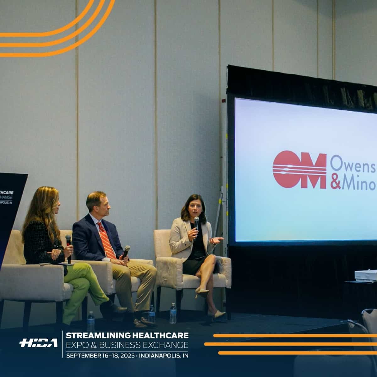 HIDAorg's tweet photo. #StreamliningHealthcare25 attendees gained invaluable insights straight from the top, thanks to distributor executive teams from @Owens_Minor, @NDC_Inc, @ConcordanceHS, @CME_Corp, and @HenrySchein!
#HealthcareDistribution #DistributorQA https://t.co/Dod4WUds60