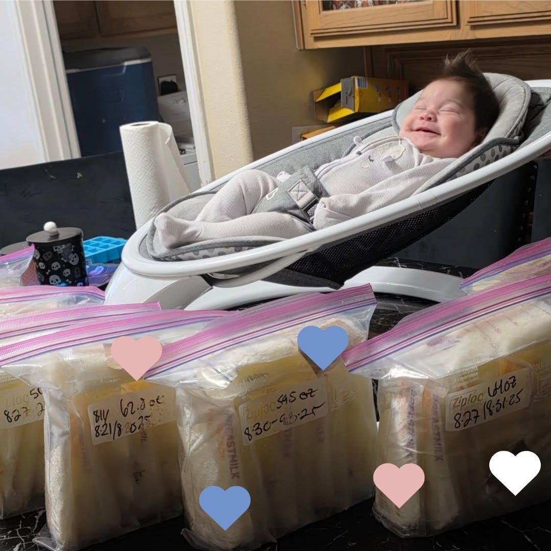 Donor mom, Melina, happily donated over 400 oz of milk yesterday! This is equivalent to approximately 1,200 life-saving meals for preemies. Thank you, Melina!

#austinmilkbank #howtosavetinybabieslives #humanmilksaveslives #FallFeels #SeptemberStarts #FallBegins #whydoigive