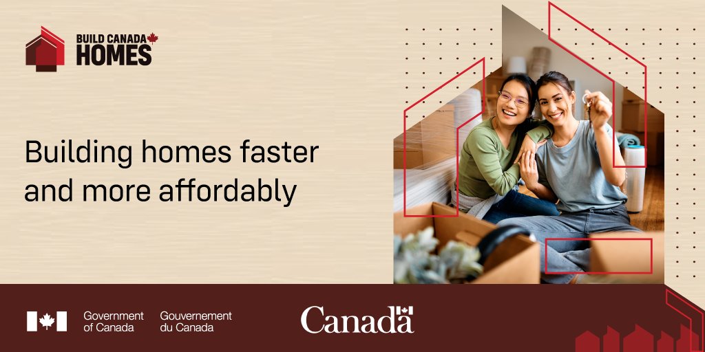 #ICYMI: Build Canada Homes is leading the charge as Canada’s new federal agency for building affordable homes.

More info: bch-mc.ca