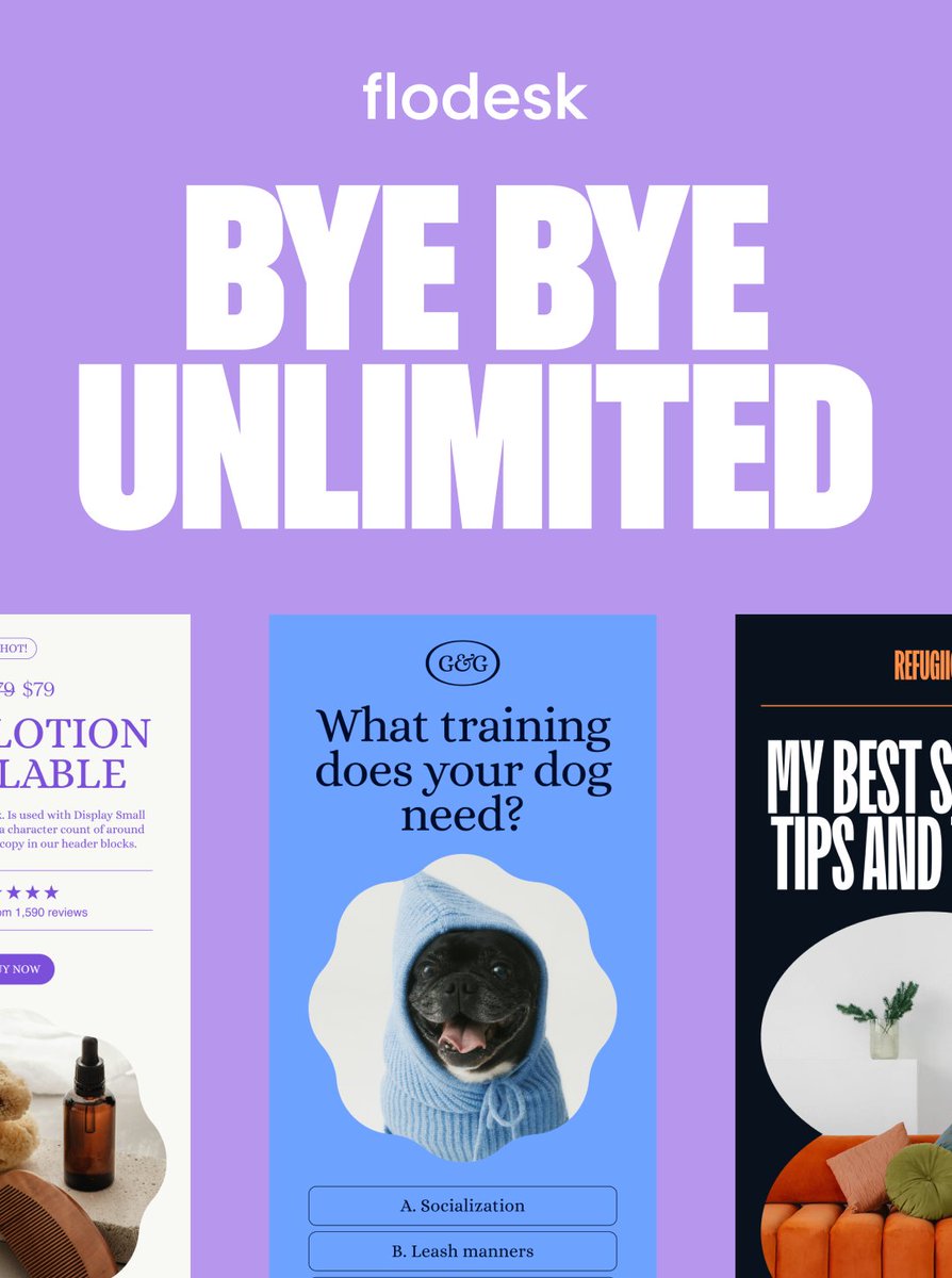 darlenelturner's tweet photo. Writers! The best deal in email marketing is about to disappear. Flodesk is retiring its Unlimited plan, but you can still grab it if you act fast. Use my code https://t.co/ruEFzNWANV and sign up before 11/28 to lock it in for life. You'll save 50% for a whole year! #flodesk https://t.co/ynTWyZd7tp