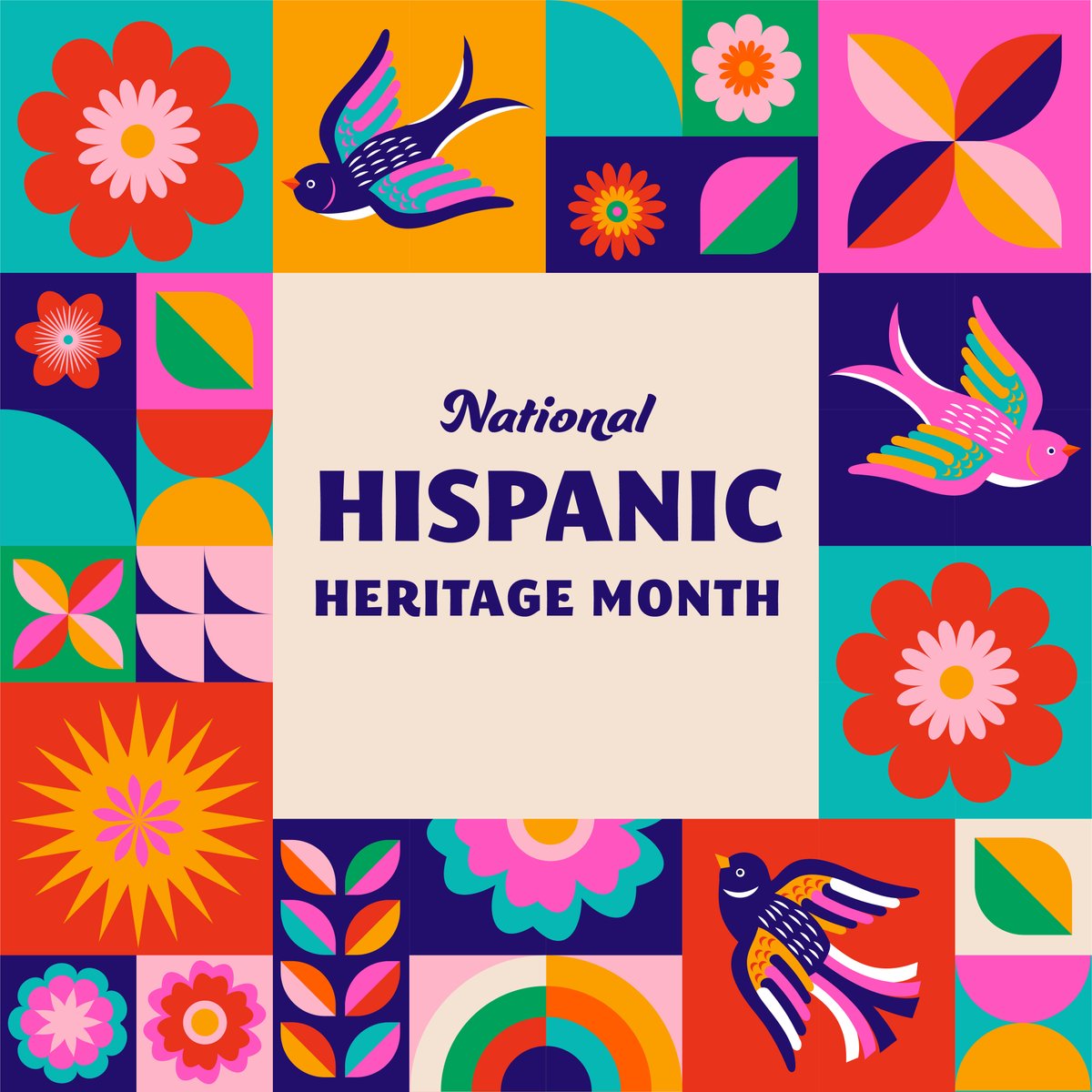 HansonCG's tweet photo. Happy National Hispanic Heritage Month! 🎉At Hanson Consulting, we recognize and celebrate the incredible impact of Hispanic and Latino communities. We’re proud to honor the diverse voices and perspectives that strengthen our team and the world around us.
#HispanicHeritageMonth https://t.co/HGPcKiKDUm
