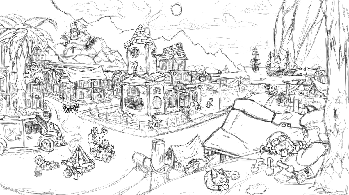LOSTfiremate's tweet photo. A sketch of my upcoming illustration !

#art #2d #cartoon #digitalart #DigitalArtist #drawing #notAI https://t.co/SgvWydUgW1