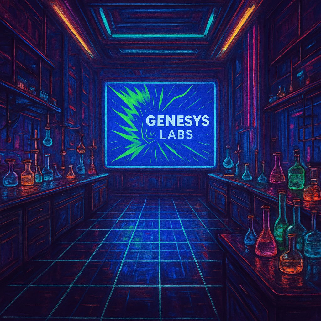 genesyslabs_'s tweet image. Launch loading... 
[■■■■■■■■□□]

The doors to Genesys Labs are about to open.
Time to show you what we’ve been cooking