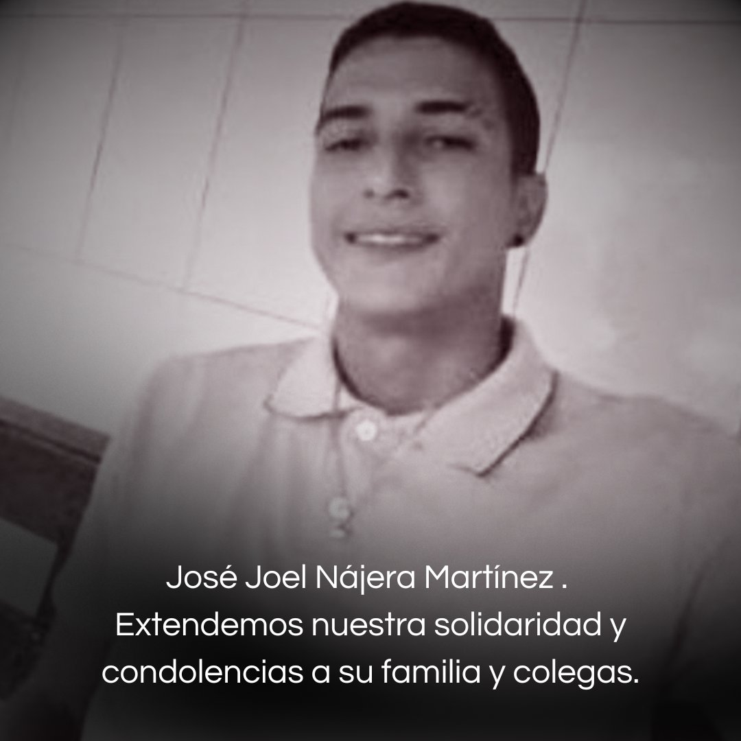 SUNTRACS 🚨
La muerte de José Joel Nájera Martínez en Chiriquí es una tragedia lamentable.
 A su familia  les enviamos nuestro abrazo solidario y fraterno.

#Denunciamos la ineficacia del <a href="/MitradelPma/">Ministerio de Trabajo y Desarrollo Laboral</a> puesto que se alertó sobre las irregularidades de la empresa Empresa R&amp;R