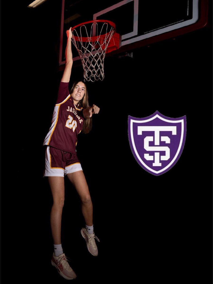 After a great unofficial visit. I am grateful and blessed to receive a D1 offer from the university of St. Tomas. Thank you so much!!! 💜🤍