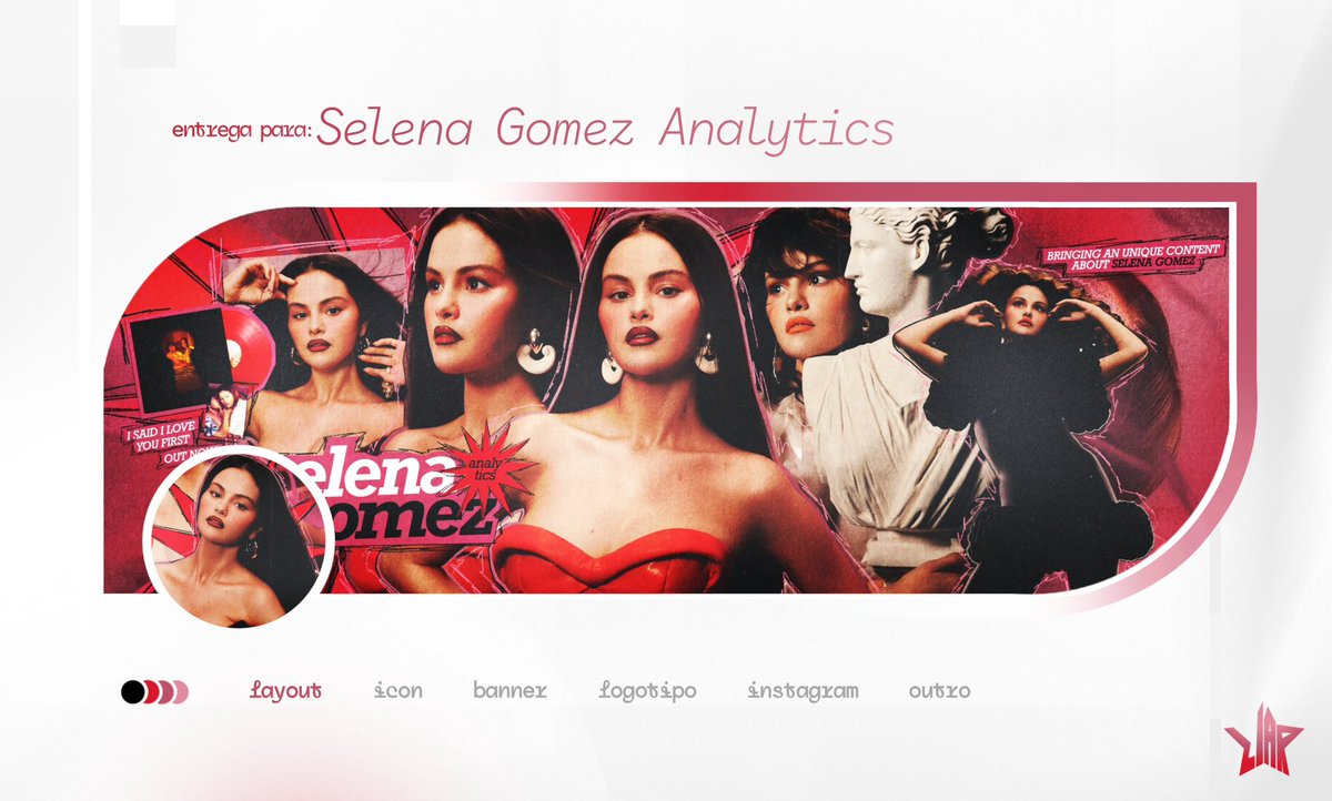 GomezAnalytics's tweet image. “Pick It Up” comes out this friday — and we’ll be your #1 source (as always) 💄💋

— designed by @liardesign