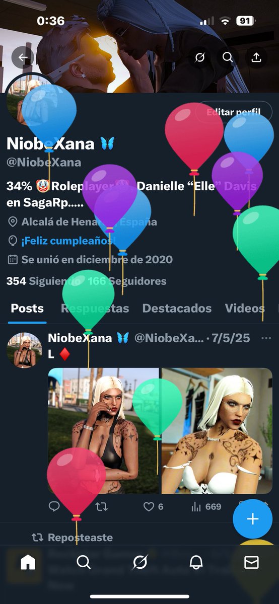 Un año más tenemos globitos