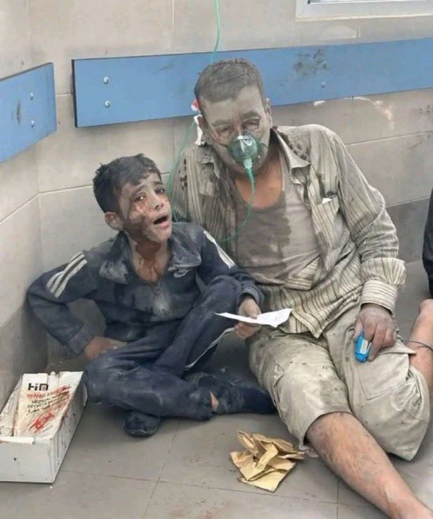 إنهم يذبحون أهلكم الآن بلا رحمة.