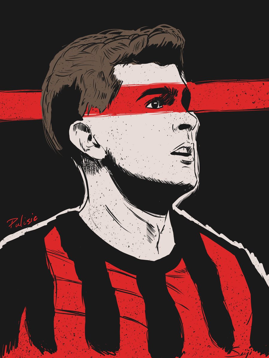 SeijiGraf's tweet photo. Dibujo del Capitan América  #Pulisic 
@pulisic #ACMilan https://t.co/k14s3rJ0RV