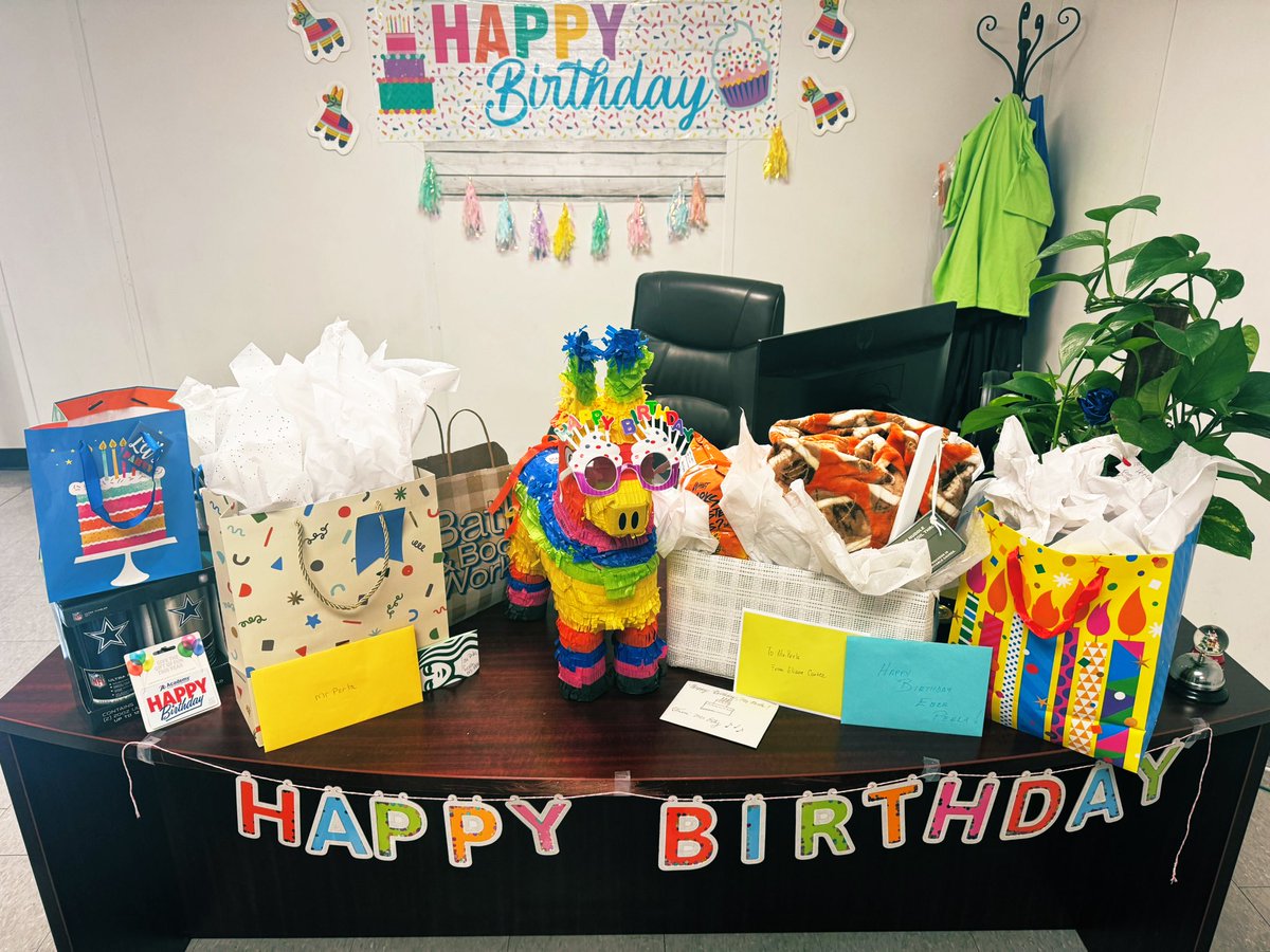 Grateful for the birthday wishes and gifts. The greatest gift of all is the trust our families place in me to lead this incredible school community. #WeAreTheStandard