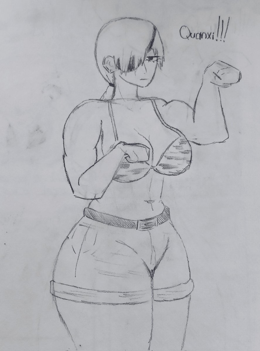 RichyPotter1's tweet photo. Quick sketch of Quanxi during class!!! ✌️😋
I was gonna do it on digital but it didn't look like i wanted to 😓
#chainsawman #chainsawman214 #csm #csm214 https://t.co/MA0IeTZTT9