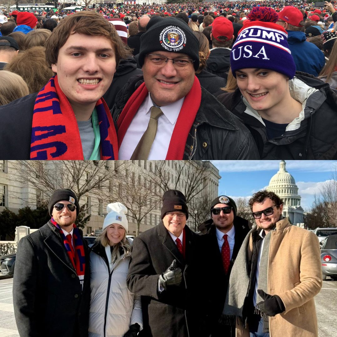 Mark Smith (@votemarksmith) on Twitter photo The recent events in our political world have me thinking a lot about family — how important it is to make memories, and to loudly, proudly, and freely express and celebrate our beliefs.
In 2017, I stood with my sons in Washington, D.C., as Donald J. Trump was sworn in as our The recent events in our political world have me thinking a lot about family — how important it is to make memories, and to loudly, proudly, and freely express and celebrate our beliefs.
In 2017, I stood with my sons in Washington, D.C., as Donald J. Trump was sworn in as our