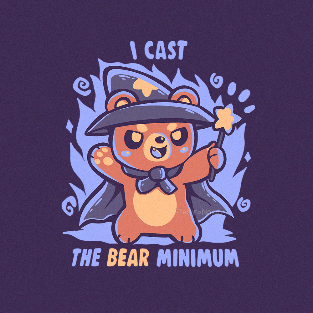 manifesting more laziness &gt;:3
#bear #art #drawing #spell #magic