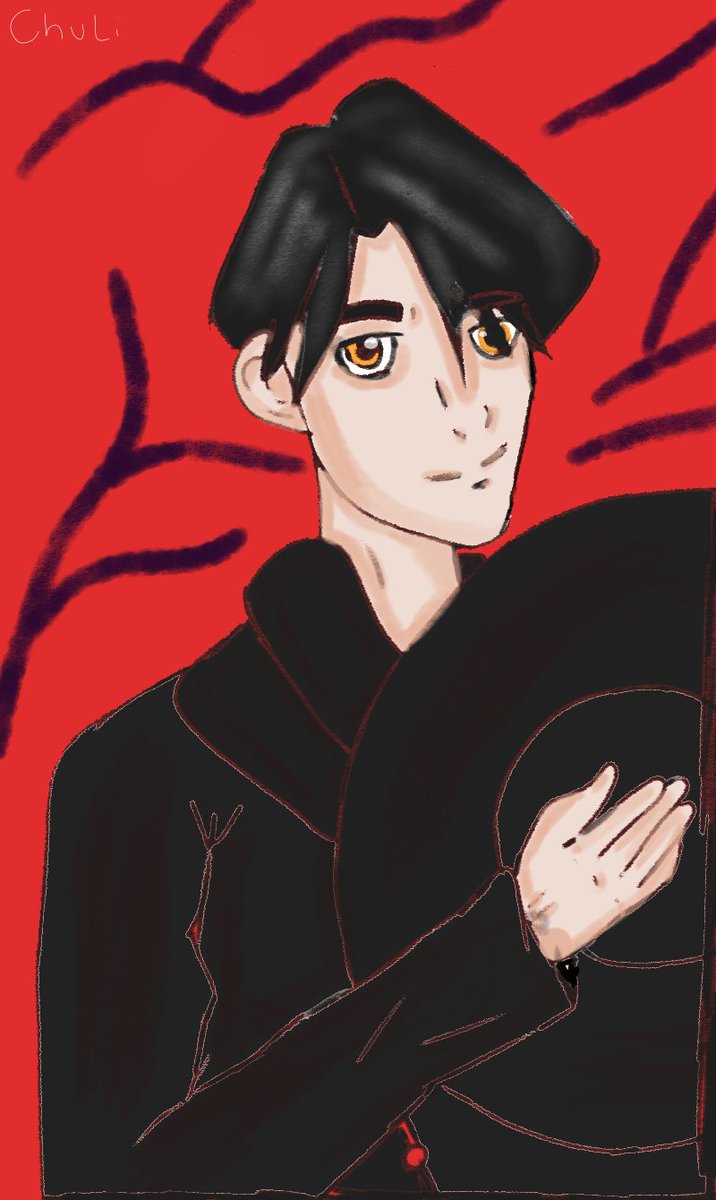 Intento de Jinu de kpop demon hunters,si dibujo horrible en la tablet