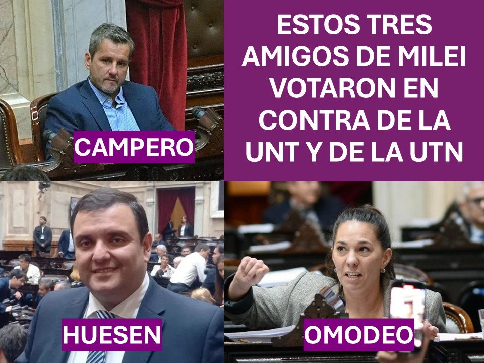 Estas son las caras de los diputados de #Tucumán qué votaron contra la Universidad pública, que todo el mundo los vea, dale RETUIT!
#MarchaFederalUniversitaria