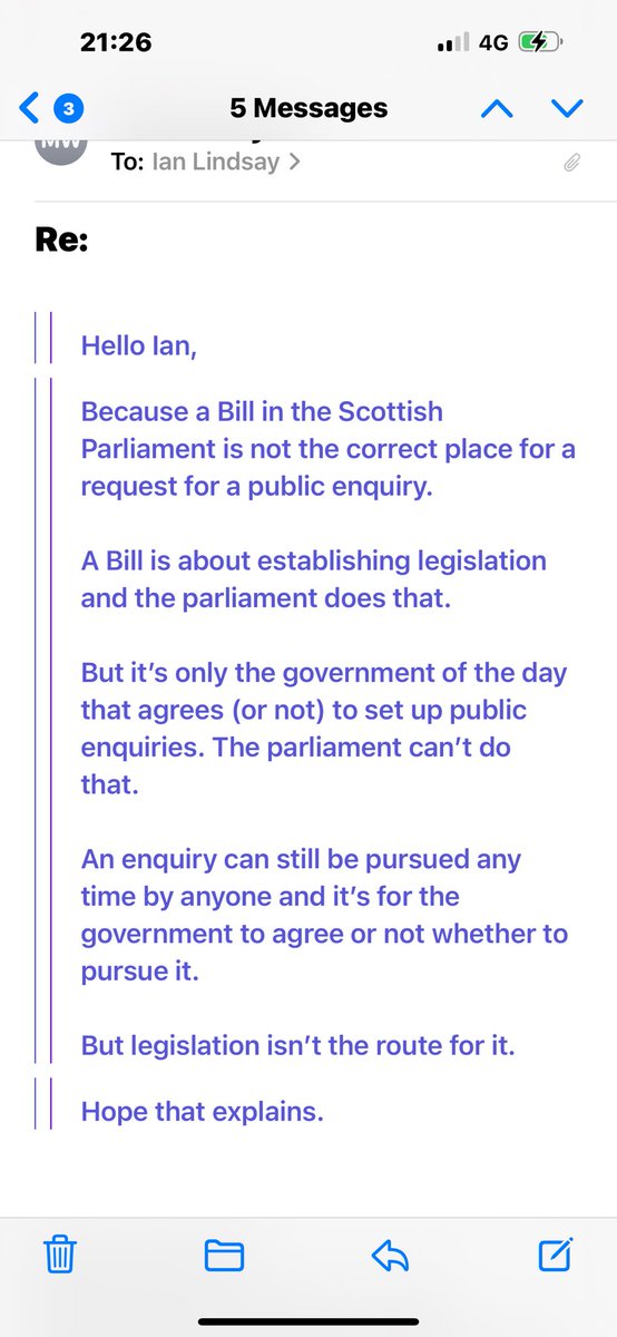 Ianheid's tweet photo. @JustAVoter100 I emailed my local mp who’s been mentioned in the against votes and this was his reply 🥴😒 https://t.co/XHwJsk2Uyi