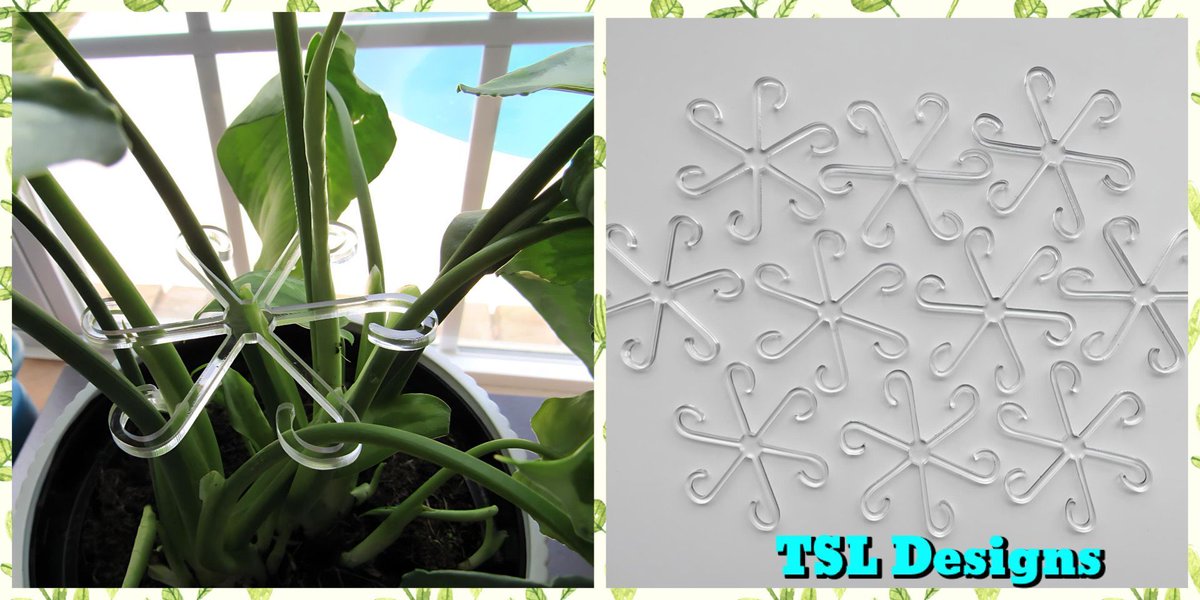 bythebeach1214's tweet image. Small Stem and Leaf Supports - Acrylic Monstera and Alocasia 10 Pack Mini Stem Supports
etsy.com/listing/175959…
#stemholder #stemsupport #gardening #houseplant #monstera #alocasia #handcrafted #acrylic #glowforge #shopsmall #etsy