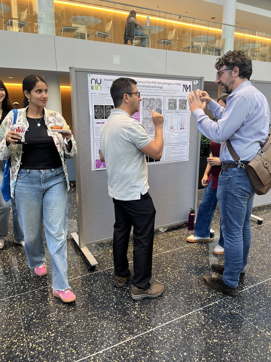 MencacciLab's tweet image. Great NUIN retreat today, especially for our PhD candidate, Ana, who is presenting her first poster 🥳🥳