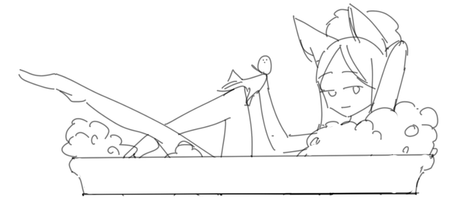 多分冬コミでこんな感じのセイアのお風呂ジオラマアクスタ出しますたぶん 