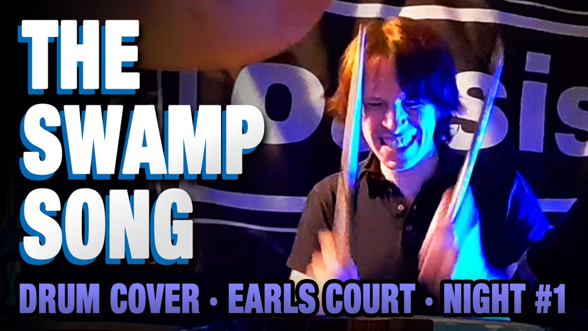 tributedrummer's tweet image. Oasis - The Swamp Song - Drum Cover

The epic Earls Court 95 night 1 opener. Complete with a 8 bar drum break from Alan, fully replicated!

Watch in full 👉 youtu.be/cZlAuaRJrBE

Comment/DM if you need a drum dep for your Oasis tribute band!

#drumcover #drummer #drums #oasis