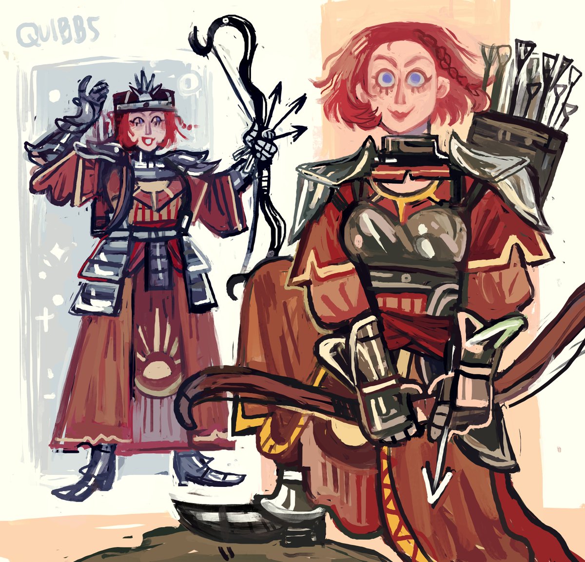 quibbed's tweet image. leliana if her nun robes had stats that justified my decision to keep them equipped
