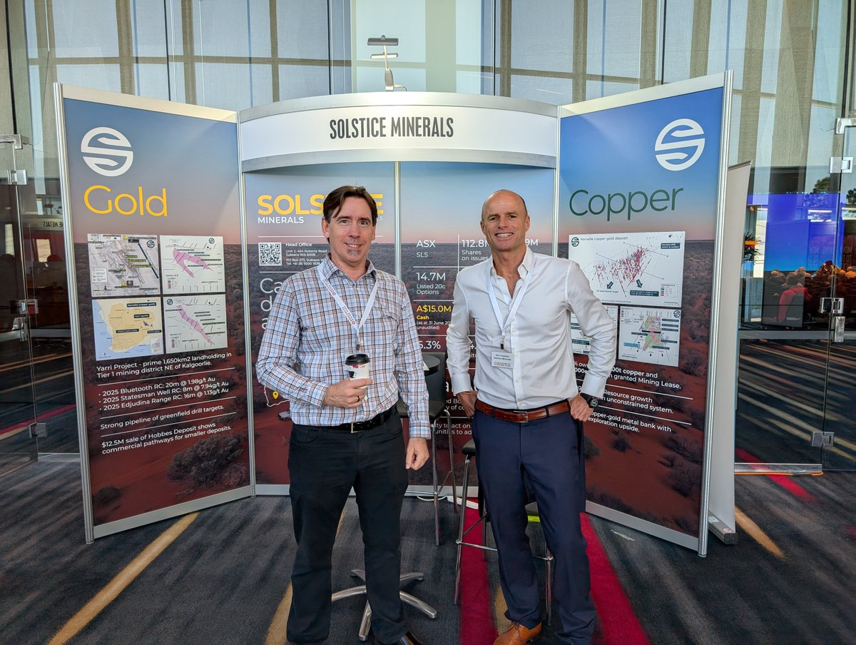 Managing Director Nick Castleden will be presenting at the RRS Gold Coast Investor Conference this morning at 9:15am AEST.

If you are unable to join Nick in person at the conference, tune in via the livestream here: ow.ly/HBEn50WXQvP

$SLS #gold #exploration #investors