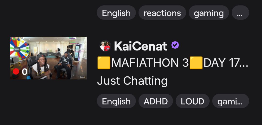 Thats funny, i probably just opened the app as they restarted the stream..... or ?