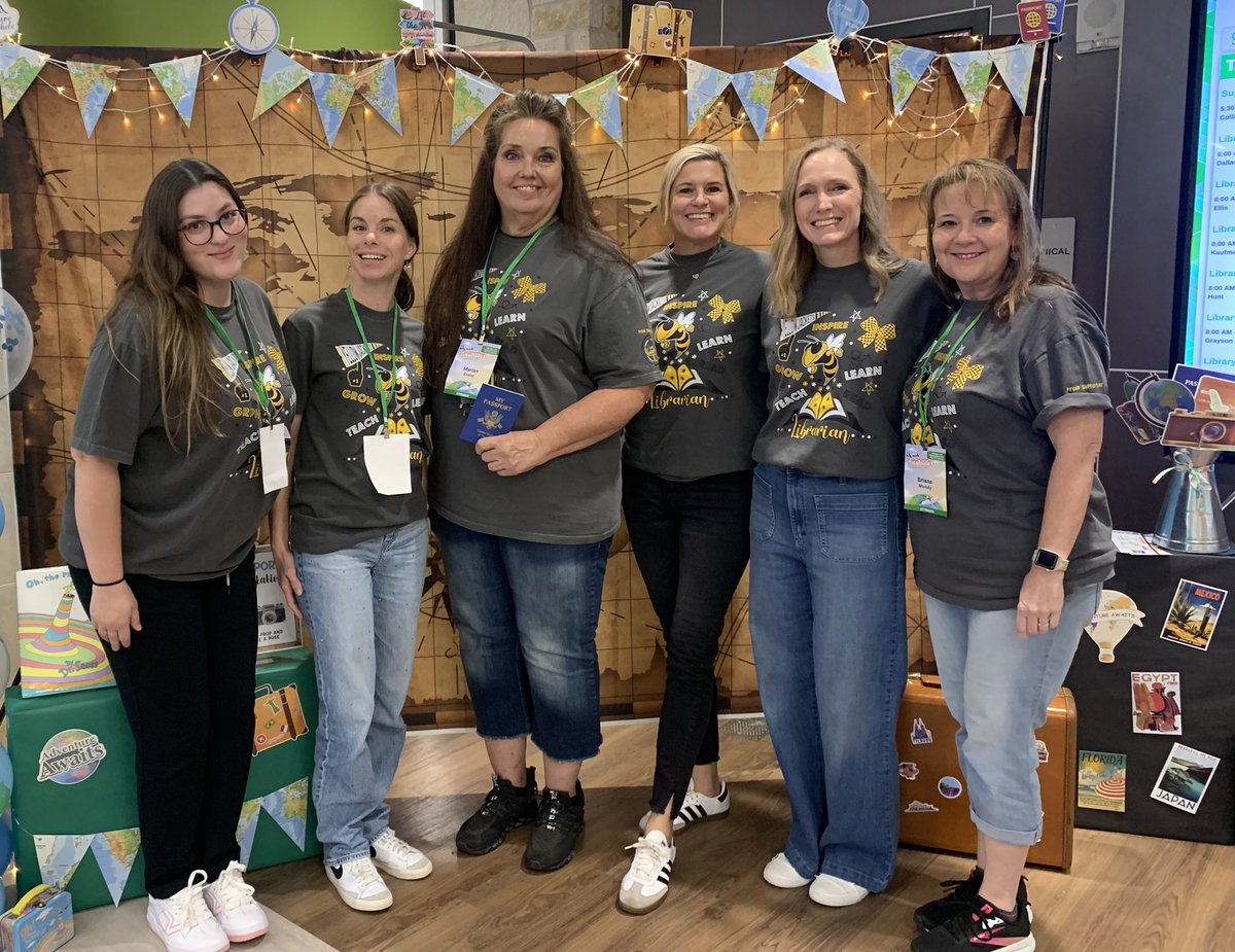 It was a day of learning and laughter! Today our librarians came together for a day of professional growth, sharing ideas, and building friendships that make our libraries stronger. 💛🖤 There’s nothing like learning side by side with colleagues who inspire and support each other