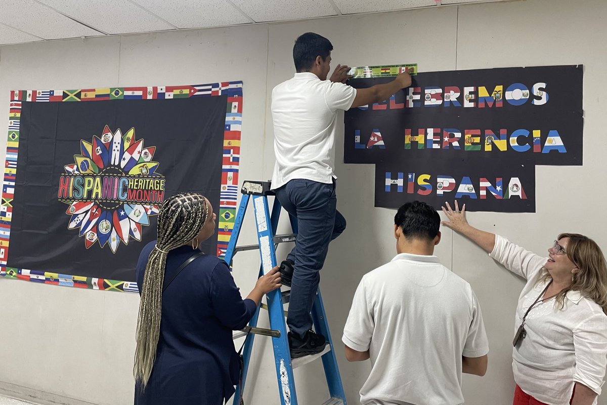 Hispanic Heritage Month awareness and recognition is underway at Northwestern! Students are bringing color and culture to our campus with vibrant decorations as we celebrate together. 🐾

<a href="/p_nsbarker/">NSBarker</a> <a href="/DrHumphrey5/">Dr. Humphrey</a> <a href="/Dr_Ed_Ryans/">Ed Ryans</a>