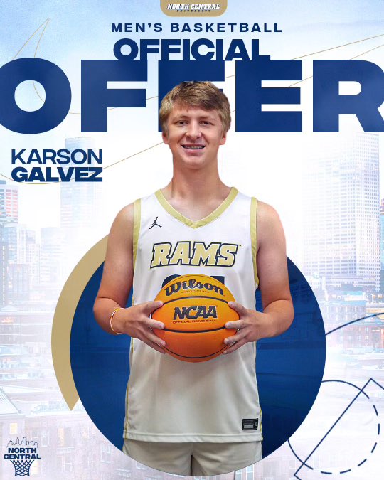 GalvezKarson's tweet image. After a great visit I’m honored to receive an offer from @NCU_MBKB . Thank you @JeremyBecker_22 and @Tyler3Engel14 for believing in me and the opportunity! Go Rams!!