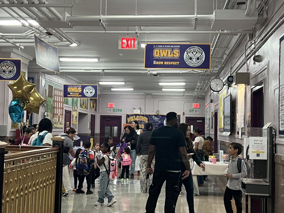 ‼️YES‼️Thank you to ALL the families that joined us tonight for our WELCOME BACK Open House.  🥰You made our night so special and we thank you for celebrating your children with us!  #OpenHouse ✏️ #OriginalOwls 🦉 #StudentSuccess ❤️ #Community <a href="/D8Connect/">D8Connect</a> <a href="/NYCSchools/">NYC Public Schools</a> 📸