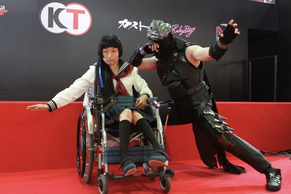 ⟡ doa cosplays at tokyo game show 2018