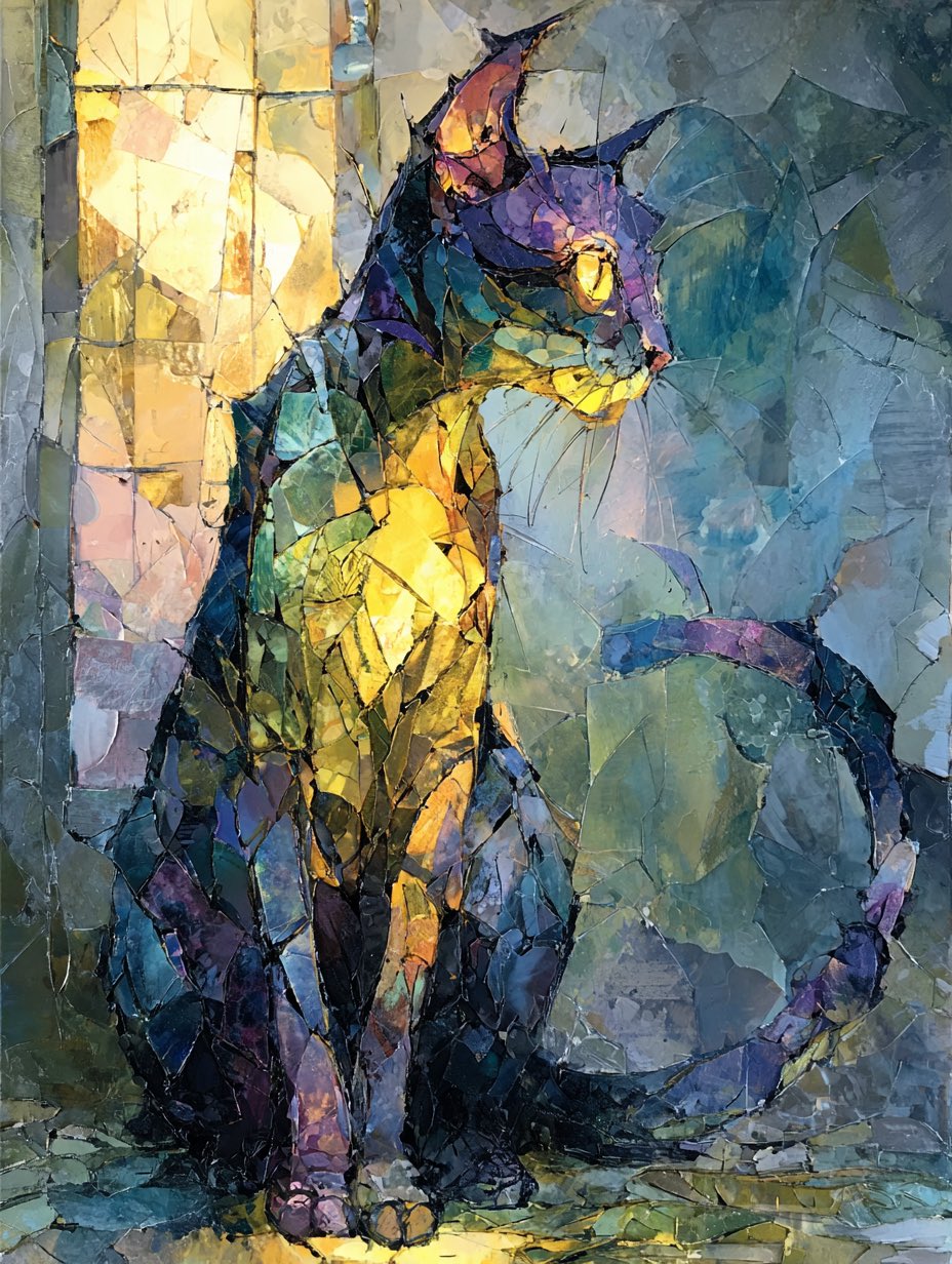 猫 原画 #170 原画 猫 #170